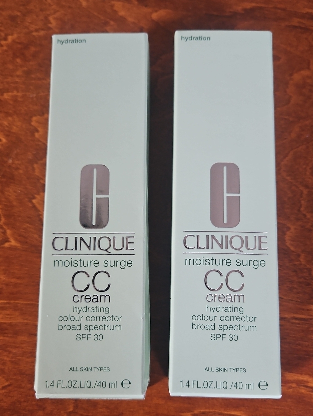 Clinique Moisture Surge CC Cream - Medium Deep - Set Of Two